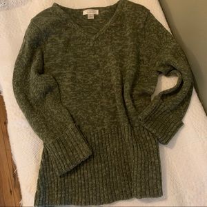 Green Christopher & Banks Sweater